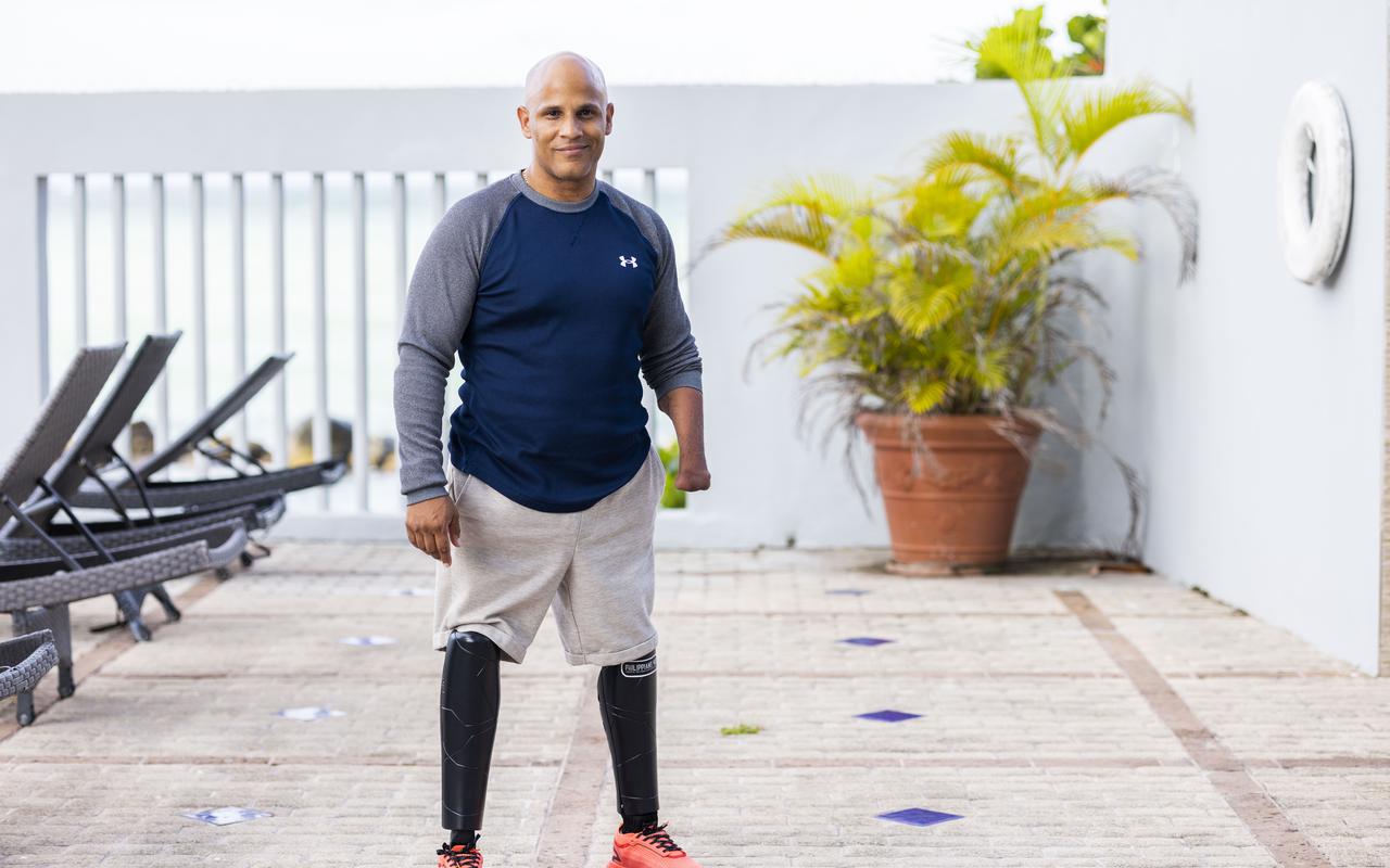 Carlos Evans Toro, quien perdió sus dos piernas en Afganistán, caminará el Puerto Rico 10K Run: “Estoy seguro que dejaré mis lágrimas allí”