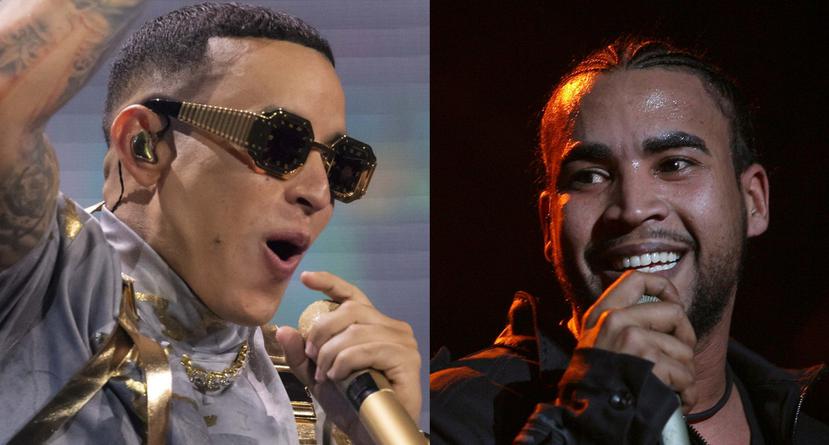 Daddy Yankee, a la izquierda, y Don Omar, a la derecha, lograron poner a un lado sus diferencias.