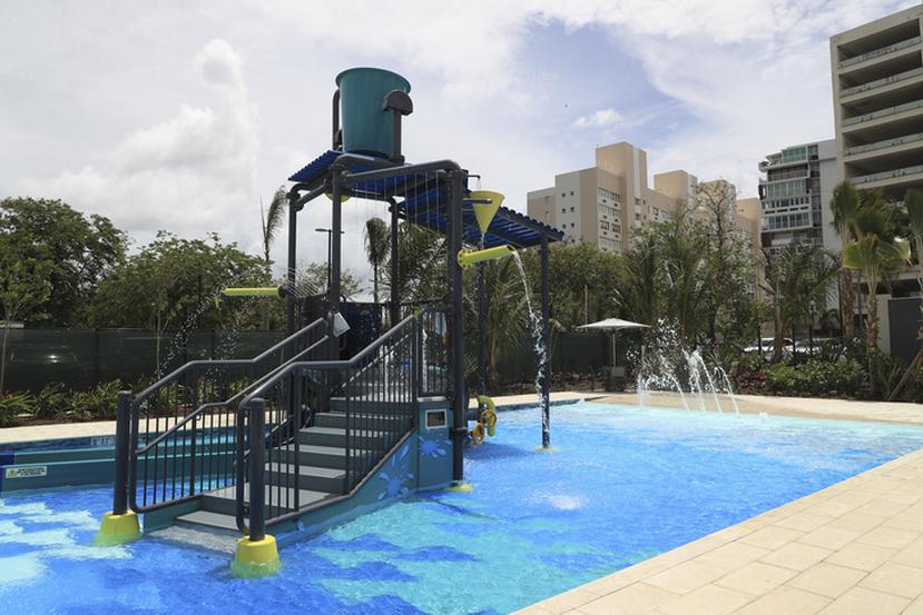 La segunda piscina del Residence Inn by Marriot está dedicada a los niños.