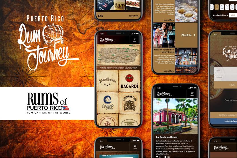 Puerto Rico Rum Journey lleva al usuario por las distintas destilerías y las experiencias para visitantes que ofrecen.