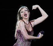 Taylor Swift fue seleccionada en 2023 como la 'Artista del Año' por la plataforma de audio Apple Music.