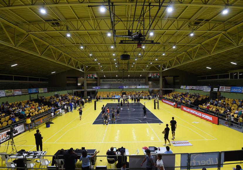 La cancha Pipote Oliveras de Yauco es una de las instalaciones que no tendrá problemas para celebrar sus partidos durante la temporada de voleibol masculino.