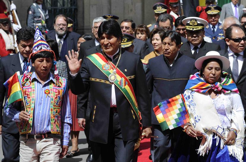 "No es posible que el ministro o ministra tengan seguridad y no el pueblo boliviano", dijo Evo Morales, presidente de Bolivia. (GFR Media)