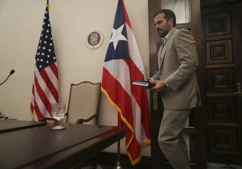 El gobernador Ricardo Rosselló. (GFR Media)