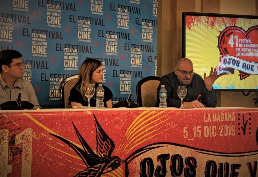 Iván Giroud, presidente del evento, explicó hoy que en esta edición 41 se aceptaron 76 filmes menos que en la anterior. (Suministrada)