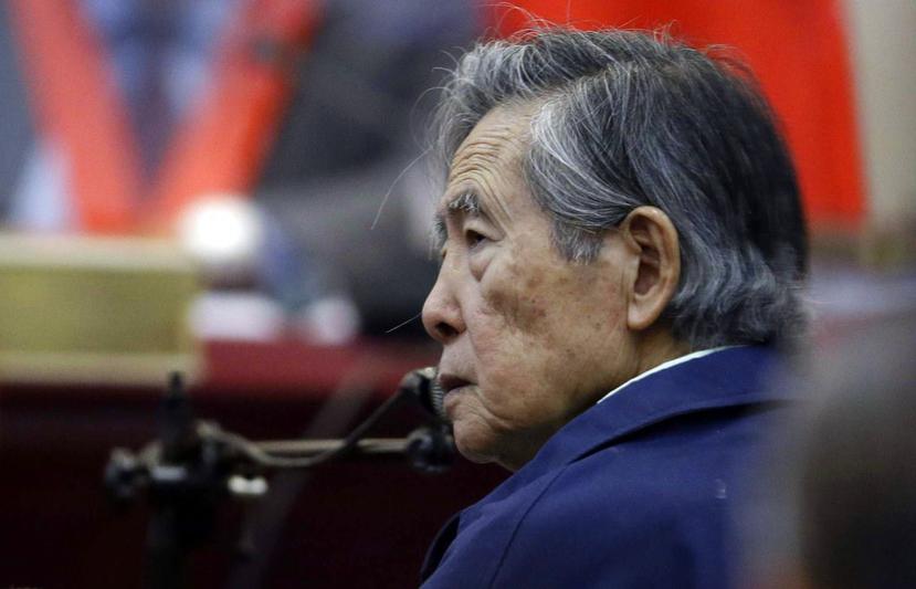Fujimori, de 80 años, gobernó Perú entre 1990 y 2000. (AP)
