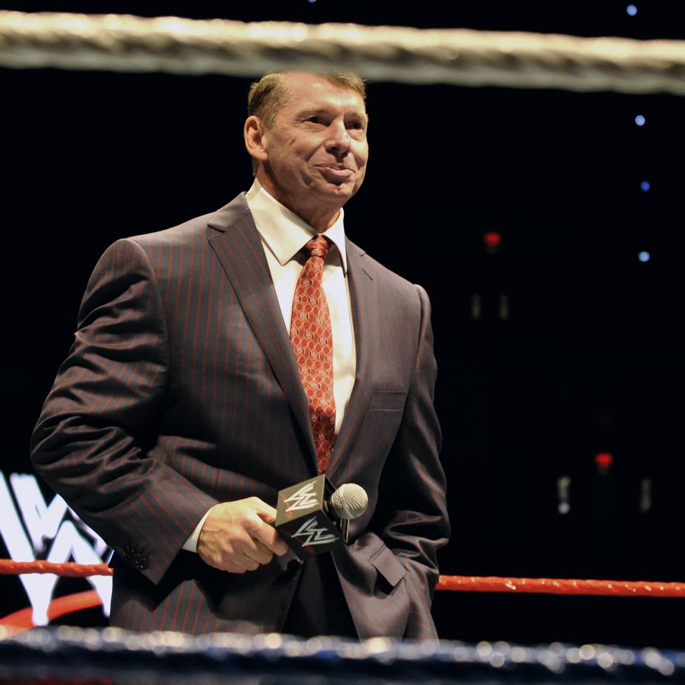 Vince McMahon, ícono de la lucha libre.