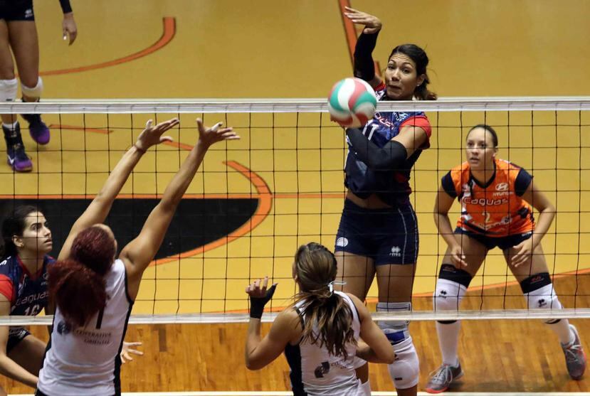 Karina Ocasio acumuló 15 puntos y dos bloqueos en la victoria de las Criollas de Caguas sobre las Orientales de Humacao en el segundo partido de la semifinal A.