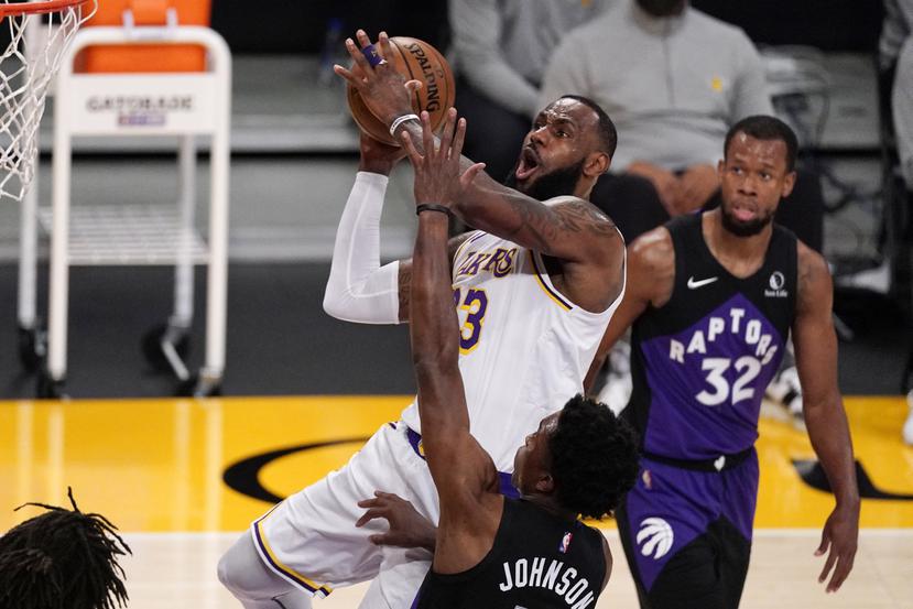 LeBron James debe regresar a la acción por los Lakers para esta recta final.