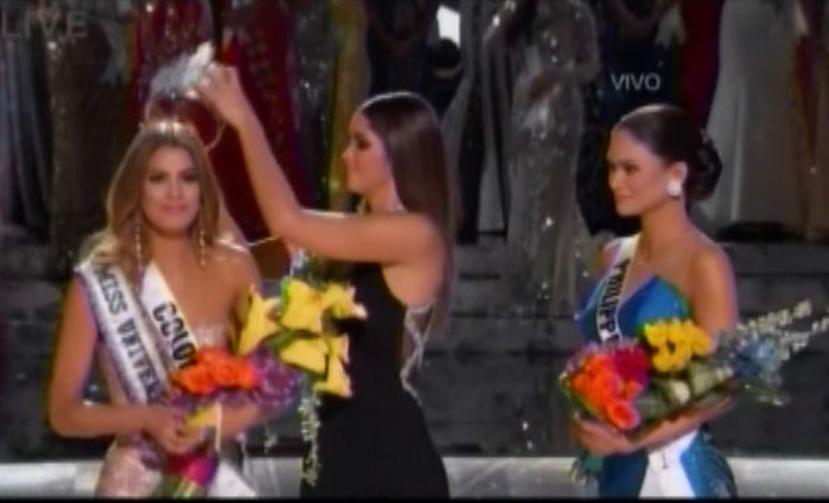 USA, Colombia y Filipinas son las tres finalistas en Miss Universe 2015. (Captura)