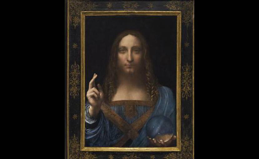 Salvator Mundi, obra del pintor italiano Leonardo da Vinci. (Suministrada)