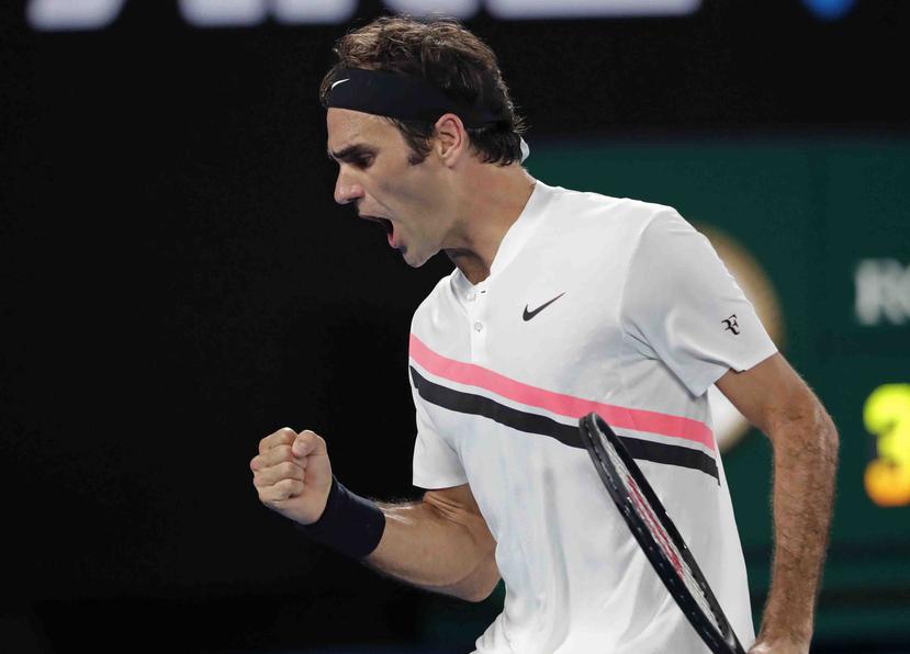 El tenista suizo Roger Federer señaló que estaba más tranquilo tras conseguir su meta de volver al primer puesto del ranking. (AP)