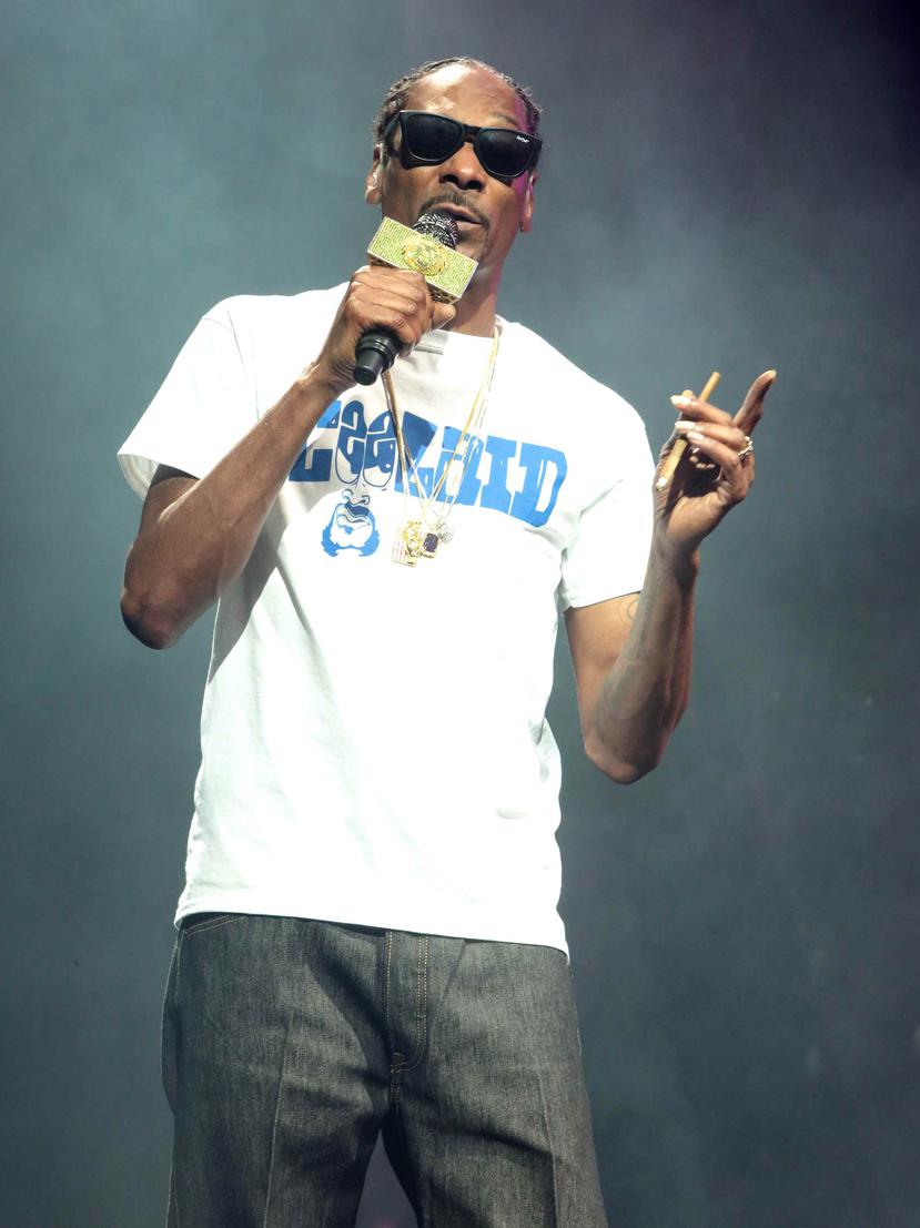 La demanda contra Snoop Dogg (en la foto) y Wiz Khalifa fue presentada hoy en un tribunal de Filadelfia.