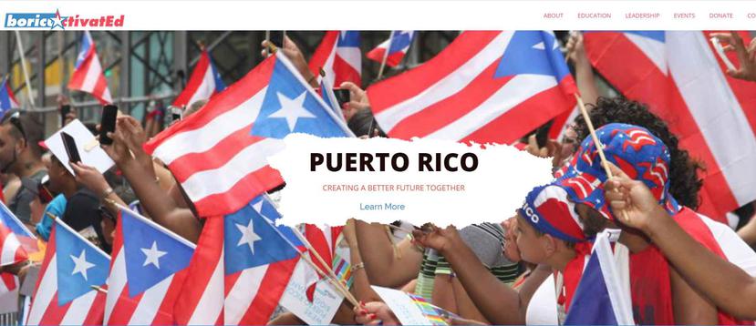 La organización BoricuActívatEd busca apoderar a los puertorriqueños que viven fuera de la isla para que aboguen por la reconstrucción de Puerto Rico. (Captura)