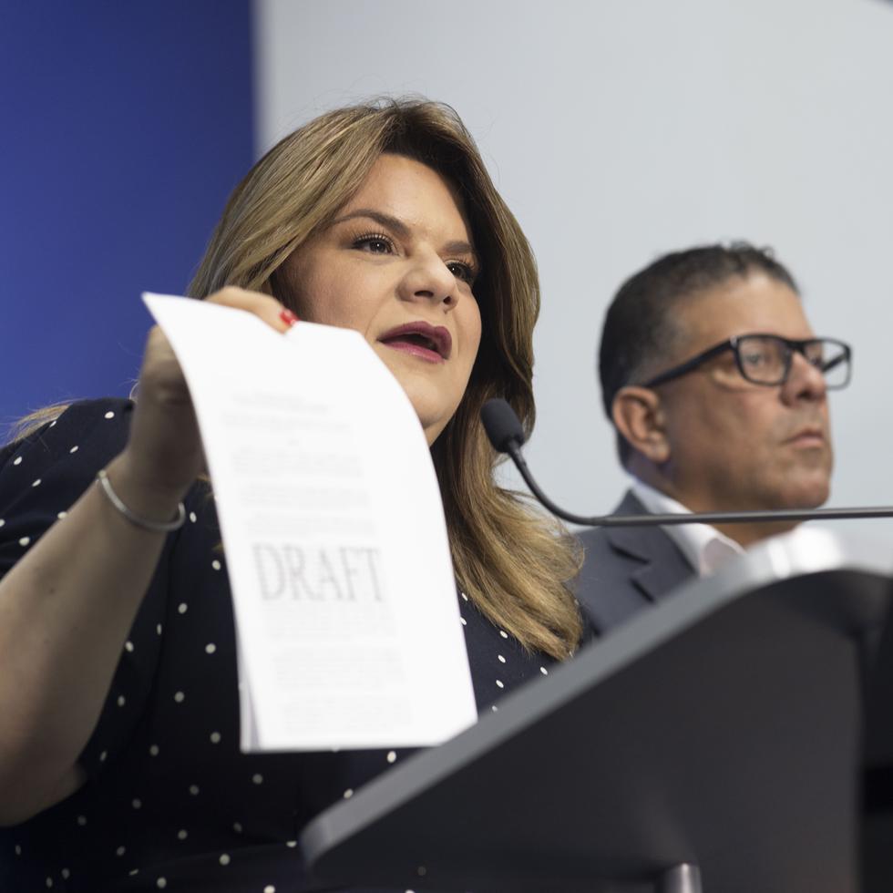 La precandidata a la gobernación del Partido Nuevo Progresista, Jenniffer González, presentó, de cara a las primarias, 15 propuestas dirigidas a mejorar la seguridad pública en Puerto Rico.
