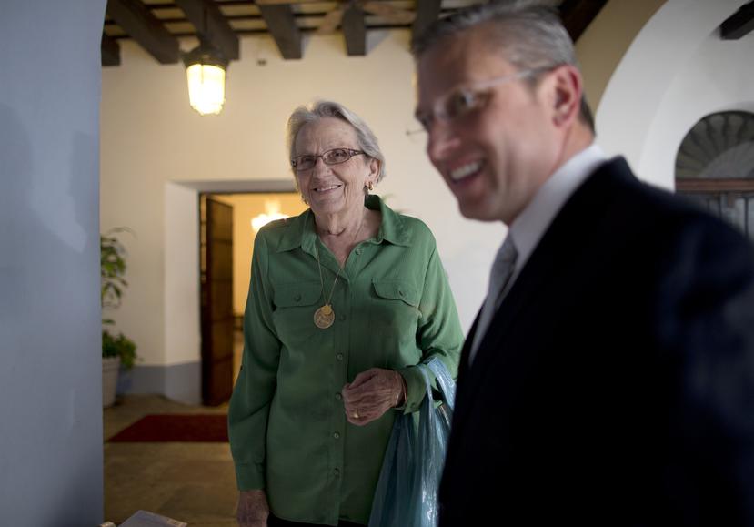 García Padilla irá a Coamo a pasar un tiempo con su madre, doña María de los Ángeles Padilla, y tiene previsto asistir a los actos religiosos de la Semana Mayor. (Archivo / GFR Media)