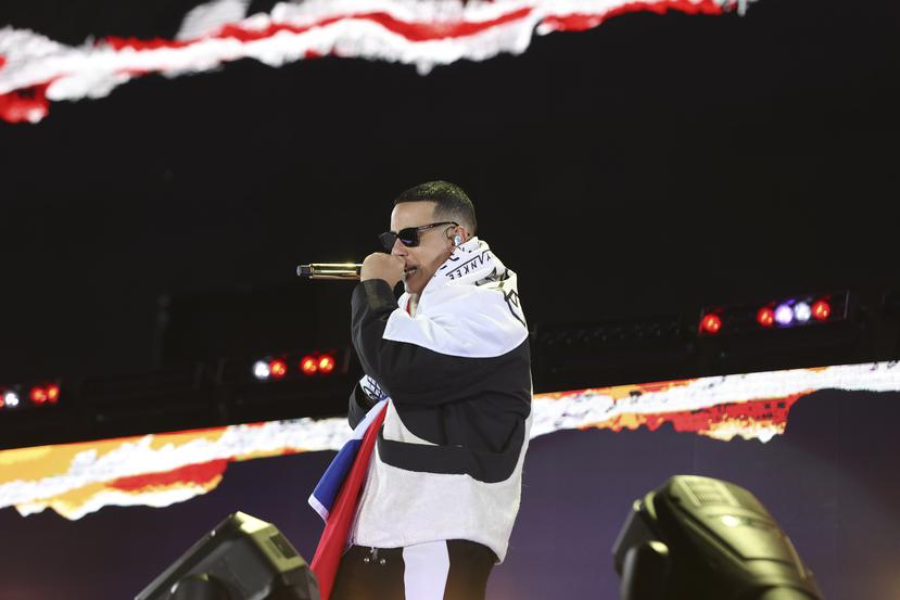 Daddy Yankee se presentó ayer, martes, en el Estadio Nacional de Santiago, en Chile.