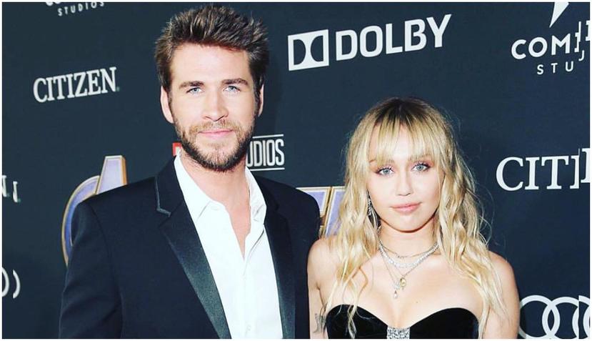 Será hasta marzo que ambas estrellas queden oficialmente divorciados.  (Instagram/Liam Hemsworth)