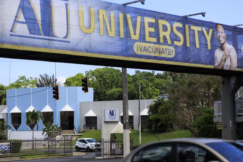American University, fundada en 1963, cuenta con un recinto principal en Bayamón y un centro universitario en Manatí.