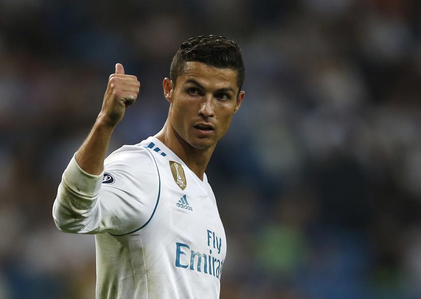 El jugador de Real Madrid, Cristiano Ronaldo, gesticula durante un partido contra Apoel de Nicosia por la Liga de Campeones. (AP)