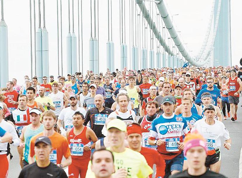 Todos los participantes que se registraron para el Maratón de Nueva York de 2020 serán contactados directamente antes del 15 de julio con respecto a sus opciones ante la cancelación. (AP)