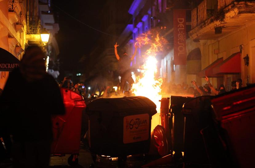No está claro si hay más convocatorias para manifestarse frente a Fortaleza o alguna parte del Viejo San Juan.