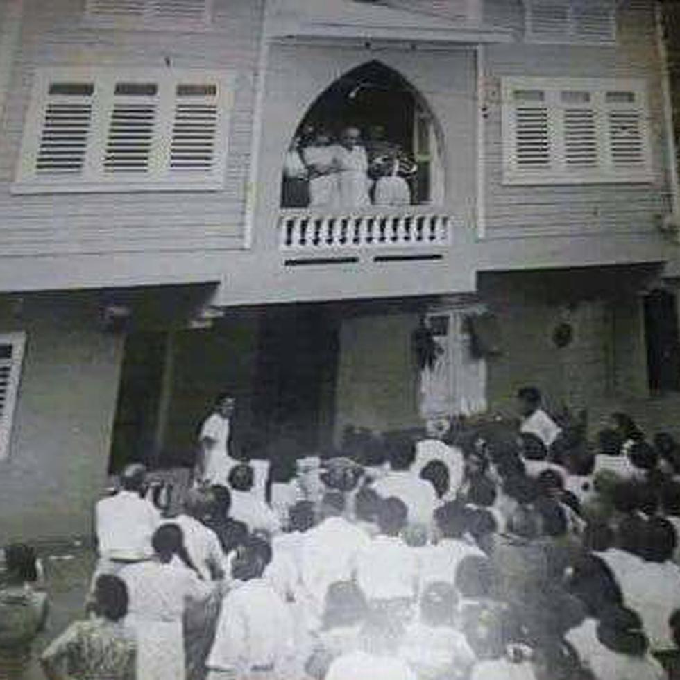 Foto histórica suministrada sobre la Congregación Mita
