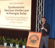 David Ortiz, director de Solar United Neighbors, aseguró que la organización no ha parado de trabajar para educar y hacer disponible la energía renovable a las comunidades de la isla.