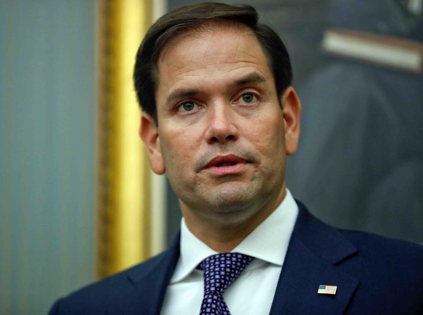 Rubio hizo las expresiones en las redes sociales (AP)