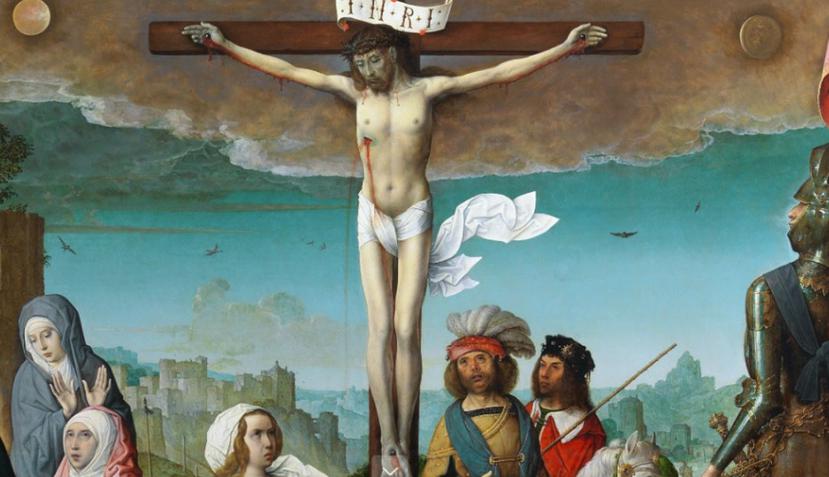 La crucifixión de Cristo ha sido plasmada en diferentes obras artísticas como la del pintor Juan de Flandes que se exhibe en el Museo del Prado en España (museodelprado.es).