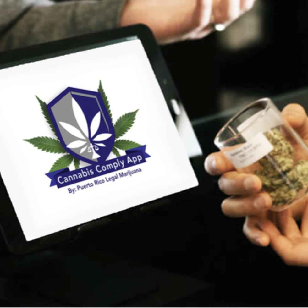 Cannabis Comply App está disponible en español e inglés y puede utilizarse en teléfonos inteligentes y Android, tabletas y equipos con sistema IOS (Apple).
