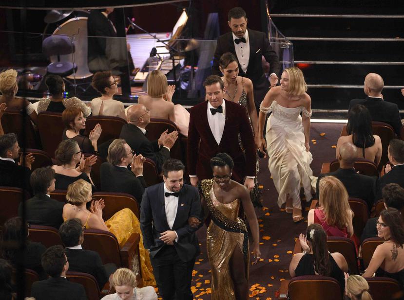 La transmisión de los premios Oscar duró casi cuatro horas. (AP)