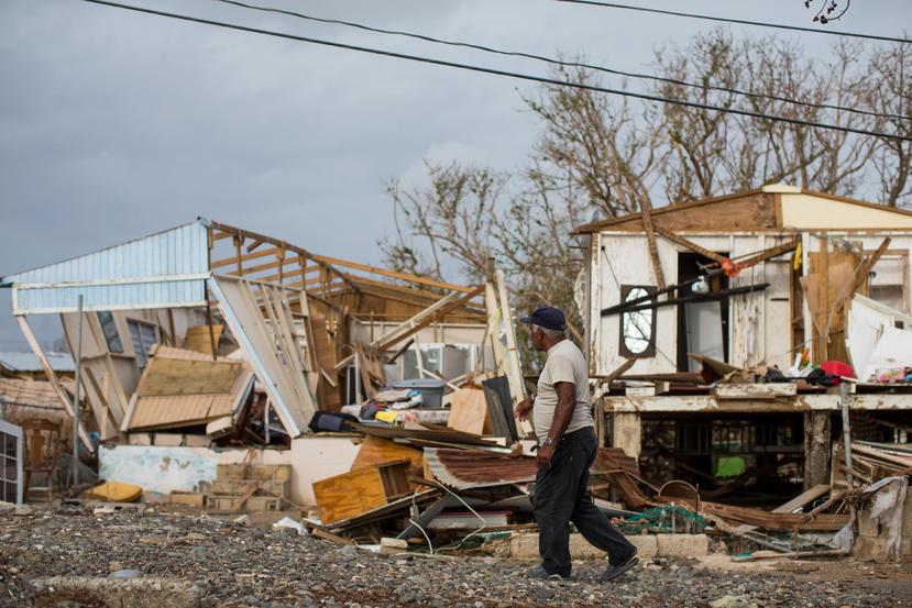 Miles de puertorriqueños perdieron sus casas por la fuerza del huracán María.