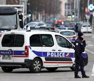 Imagen de archivo de una patrulla de la Policía de Francia.