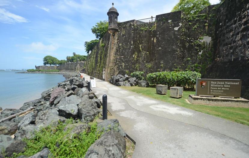 El SAJUNHS está compuesto por el Castillo San Felipe del Morro, el Castillo San Cristóbal, el Fuerte de San Juan de La Cruz (El Cañuelo), la Puerta de San Juan, y la mayor parte de la muralla de la ciudad. (GFR Media)