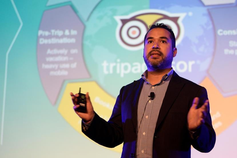 Durante su alocución, el ejecutivo de TripAdvisor indicó que un 83% de los viajeros “generalmente” o “siempre” toma en cuenta los comentarios dejados por usuarios en la plataforma.