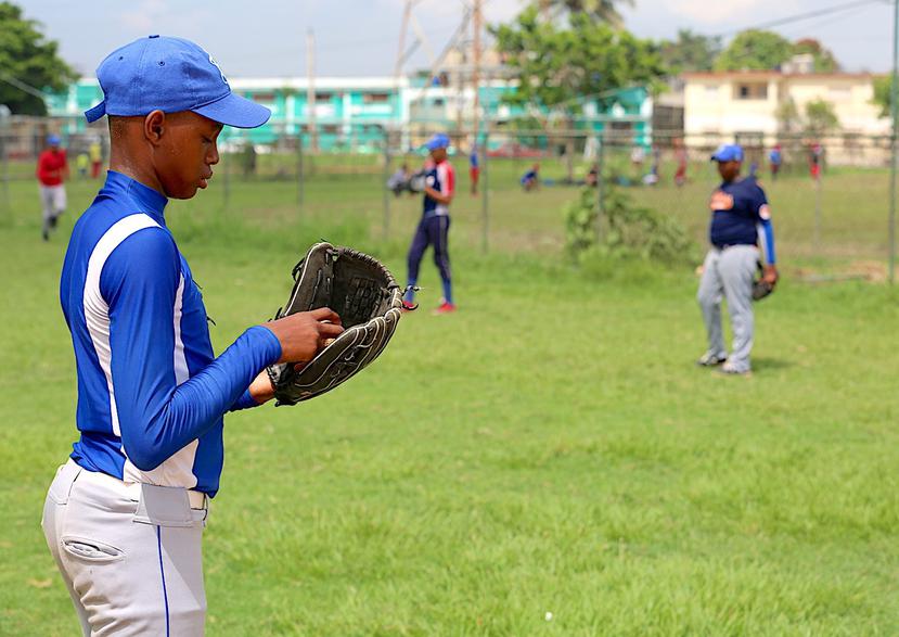 La mera idea de verse en el más importante evento mediático del béisbol infantil tiene a los niños cubanos ilusionados. (Benjamín Morales Meléndez)
