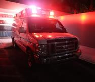 Imagen de archivo muestra una ambulancia.