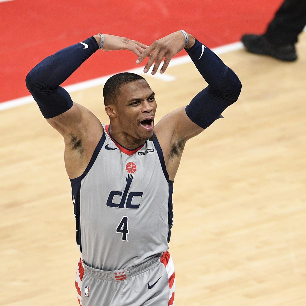 Russell Westbrook fue cambiado la temporada pasada de los Rockets a los Wizards.