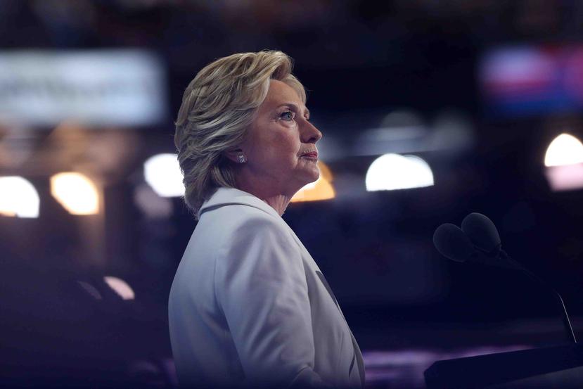 Clinton es la primera mujer candidata a la Casa Blanca por uno de los dos partidos principales de Estados Unidos. (The Associated Press)