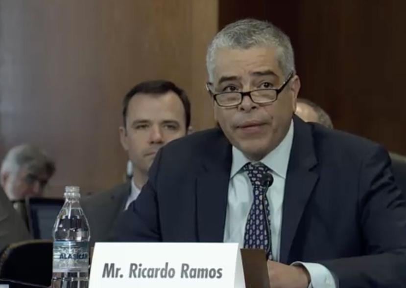 En su testimonio escrito, Ramos reconoció que “hay algunos pasos que dimos en nuestro proceso de contratación con Whitefish que pudimos hacer mejor". (Captura de pantalla)