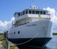 Una de las lanchas que da servicio de transporte marítimo en las islas municipio de Vieques y Culebra.