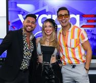 Natalia Rivera y Edwin Emil Moró se integraron oficialmente a El Remix de Wapa Televisión.