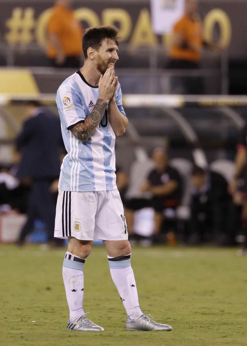 Argentina perdió la Copa América Centenario, disputada en Estados Unidos, al caer 2-4 en penaltis ante Chile. (AP)