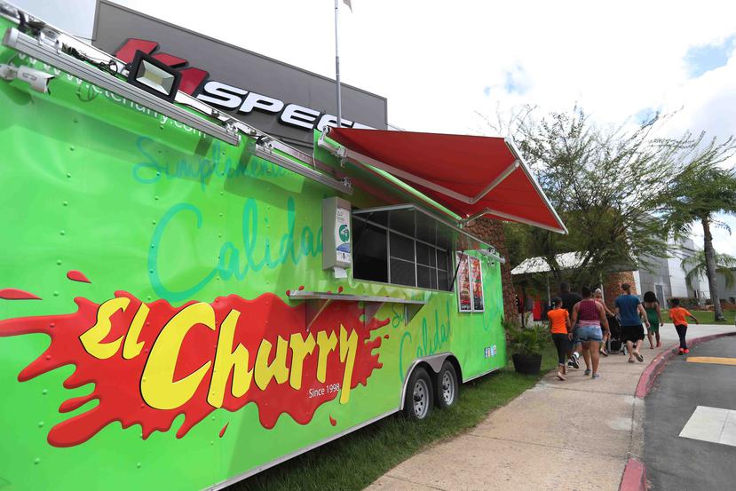 El Churry fue uno de los primeros food truck que levantó bandera por el nuevo reglamento de Carolina. (GFR Media)