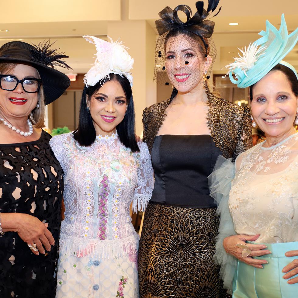 “Mucho más que un sombrero”: dueñas de las miradas las damas cívicas en su evento cumbre de Puerto Rico