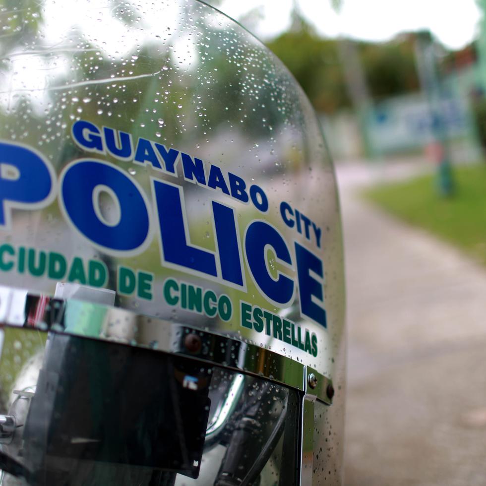 Una motora de la Policía Municipal de Guaynabo.
