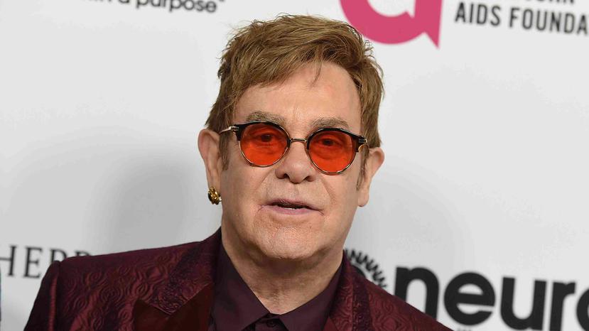 El cantante Elton H. John recibirá el Premio Humanitario del Año de la Universidad de Harvard 2017. (AP)