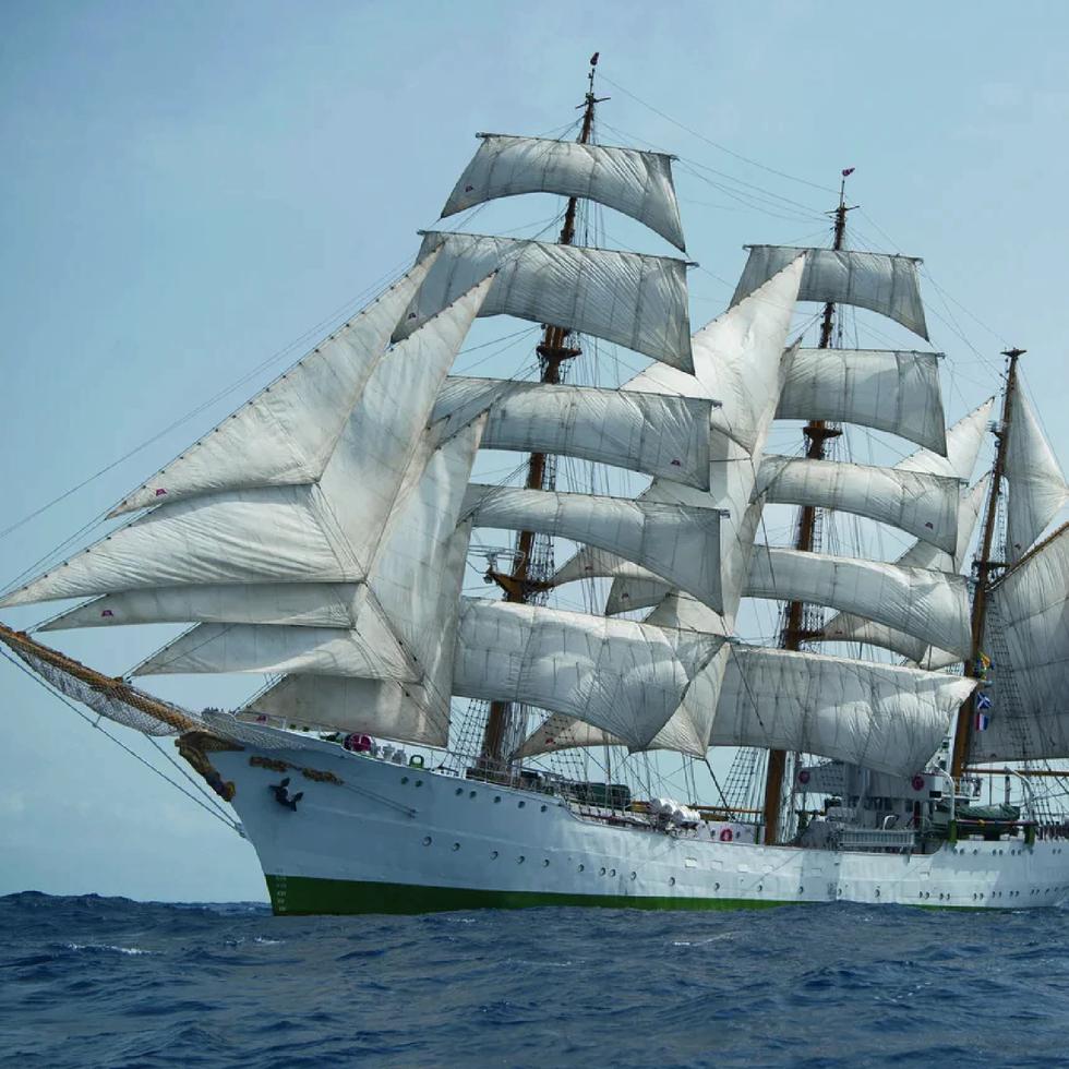 El buque escuela "Gloria", de Colombia, formará parte del Festival Capital, que se llevará a cabo en el Viejo San Juan del 22 al 25 de julio.