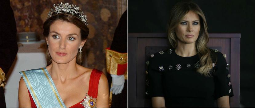 Fashionistas y seguidores de la realeza están en espera del primer encuentro entre la reina Letizia y Melania Trump, que será el martes en Washington. (Foto: Archivo)
